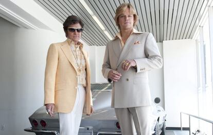 Michael Douglas y Matt Damon en una imagen de 'Behind the Candelabra'.