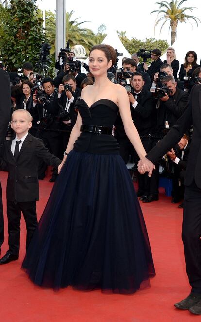 La protagonista de la noche, Marion Cotillard, de Dior.