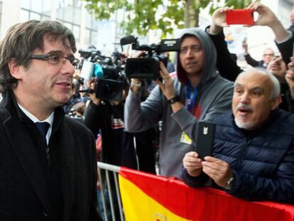 El expresidente catalán, Carles Puigdemont.