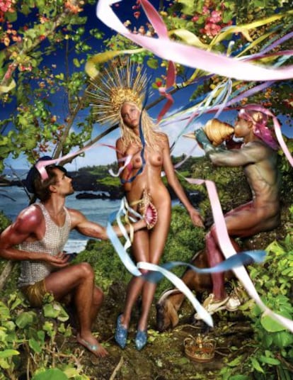 "El renacimiento de Venus', del fotógrafo David LaChapelle.