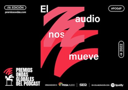 Premios Ondas Globales del Podcast, organizados por PRISA Audio y Cadena SER, en colaboración con Spotify.