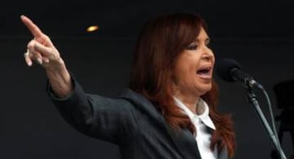 La expresidenta Cristina Fernández de Kirchner.