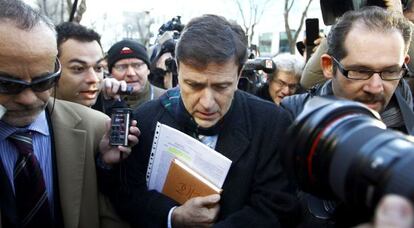 Eufemiano Fuentes durante el juicio de la Operación Puerto, en 2013.