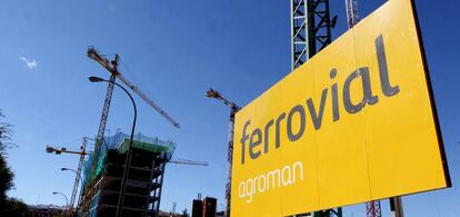 Construcción de Ferrovial en Madrid.
