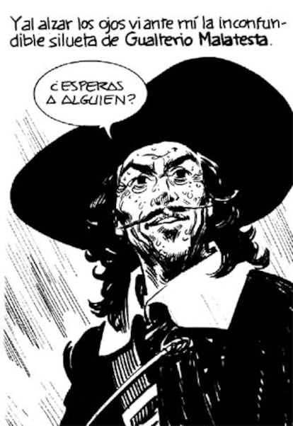 El capitán Alatriste, según Joan Mundet.