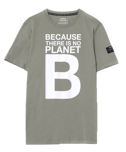 Camiseta con mensaje ecológico de Ecoalf.