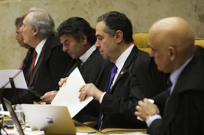 Ministros do Supremo Tribunal Federal, em sessão de junho deste ano.