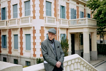 El escritor Theodor Kallifatides, fotografiado en Madrid.