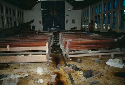 masacre iglesia liberia