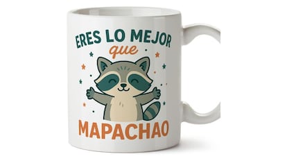 Taza mapache regalo San Valentín