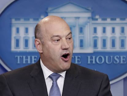 El director del Consejo Econ&oacute;mico Nacional, Gary Cohn, en una comparecencia de abril de 2017.