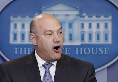 El director del Consejo Económico Nacional, Gary Cohn, en una comparecencia de abril de 2017.