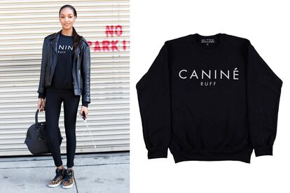 "Caniné" es otra versión de "Céline" que lleva Jourdan Dunn y que firma Brian Lichtenberg (73 euros).