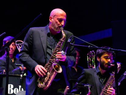 Bob Sands durante el festival 'Jazz Palacio Real', el 26 de julio de 2020 en Madrid.