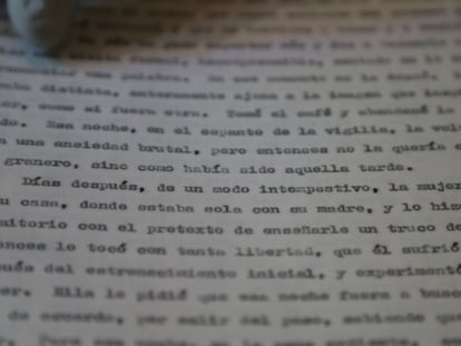 Mecanuscrito original de “Cien años de soledad” con anotaciones a mano de Gabriel García Márquez en la Casa Museo Guillermo Tovar de Teresa.
