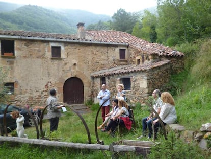 La masía de la familia Palou-Arias (La Selva).