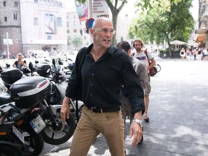 Ra&uuml;l Romeva, dimecres a Barcelona.