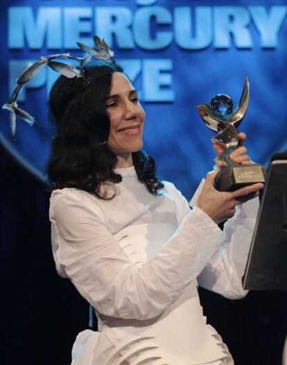 PJ Harvey recoge su segundo premio Mercury