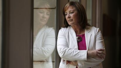 La coordinadora de Esquerra Unida del País Valencià, Marga Sanz.