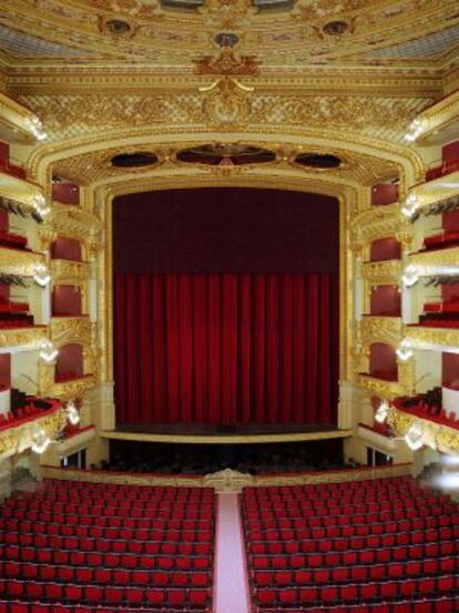 El Teatro del Liceo de Barcelona.