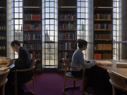 Sala de lectura en Oxford (Reino Unido), en una foto de archivo. 