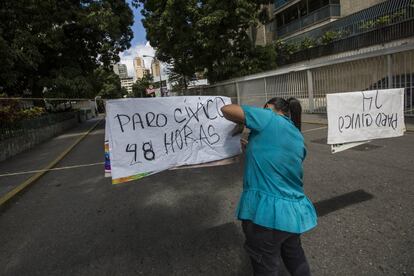 O Ministério Público confirmou a morte de um homem de 30 anos, identificado como Rafael Vergara, mas em especificar a circunstância do ocorrido. Na semana passada, outra paralisação, de 24 horas, terminou com cinco mortos