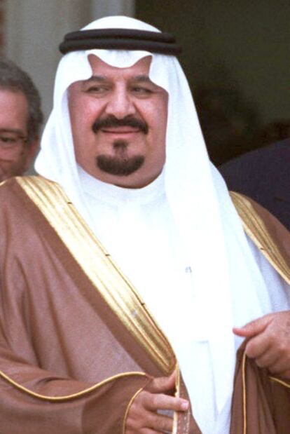 El príncipe heredero Sultán bin Abdelaziz, en Madrid en 1997.