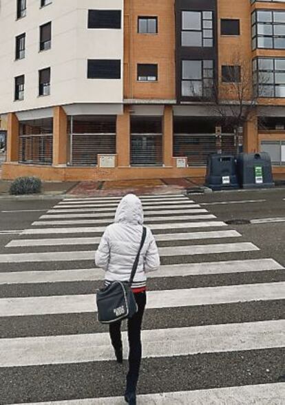 Viviendas propiedad de la Sareb, en la calle Embalse de Navacerrada, 53 de Madrid.