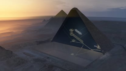Imagem ilustrativa da pirâmide de Quéops