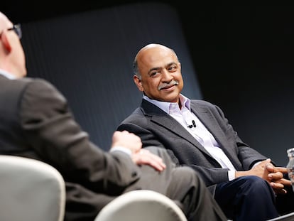 Arvind Krishna, CEO de IBM, en una foto de archivo