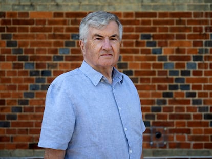 El historiador Richard Evans fotografiado en su casa de Royston (Reino Unido), el 9 de agosto pasado.