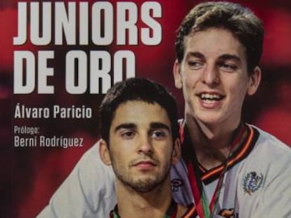 Portada del libro de Álvaro Paricio sobre los Júniors de Oro. 