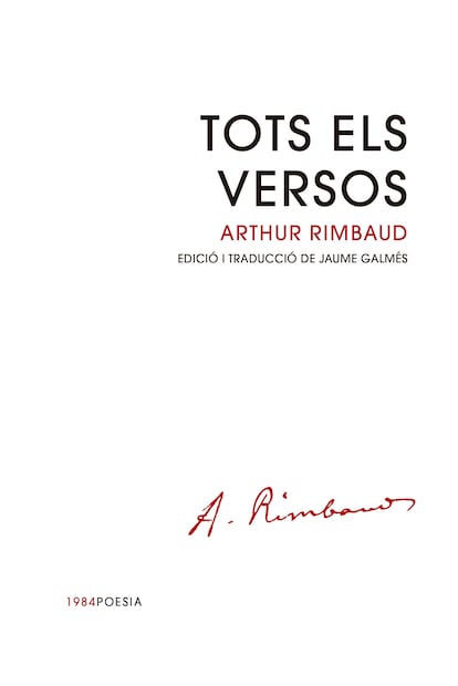 QUADERN Rimbaud Tots els versos