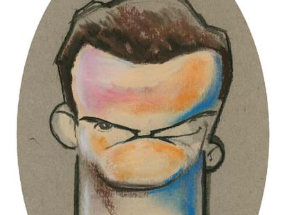 Caricatura de Juan Mata