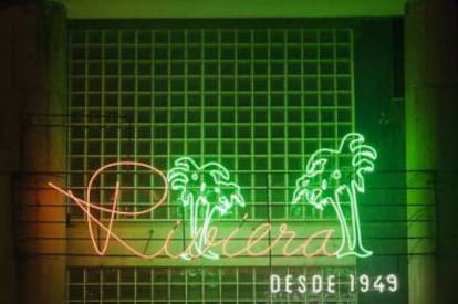 Detalle del bar Riviera, en São Paulo.