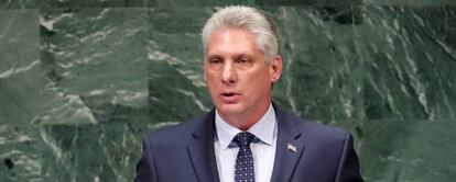 Miguel Díaz Canel, presidente de Cuba.