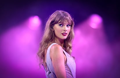 Taylor Swift, en un concierto en Londres el 15 de agosto de 2024.