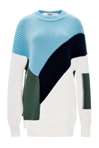 Prabal Gurung firma este jersey color-block que cuesta 995 dólares (unos 916 euros).