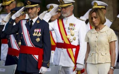 Chacón, hoy en el Día de las Fuerzas Armadas.