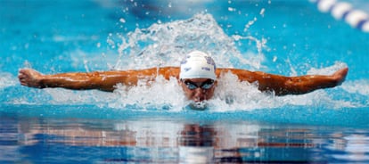 Michael Phelps, durante una prueba.