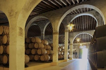 Bodegas Lustau, en Jerez de la Frontera (Cádiz).