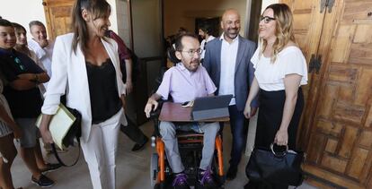 Pablo Echenique, secretario de Organizaci&oacute;n de Podemos, esta semana.