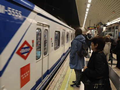 Imagen del metro de Madrid.