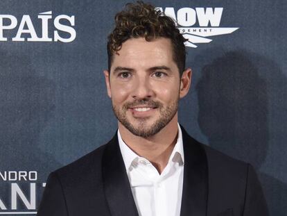 El cantante David Bisbal.