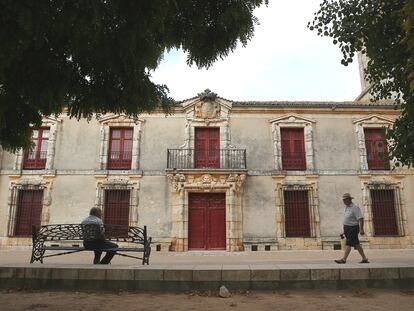 El palacio de Nuevo Baztán.