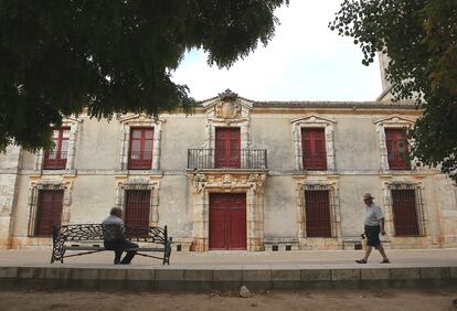 El palacio de Nuevo Baztán.