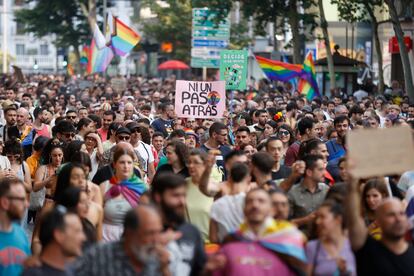 Manifestación del Orgullo LGTBI+ Crítico de 2023 en Madrid.