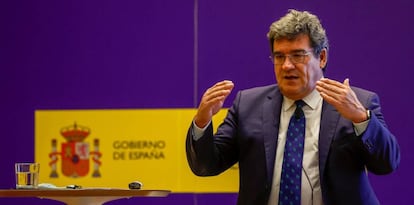 El ministro de Inclusión, Seguridad Social y Migraciones, José Luis Escrivá.