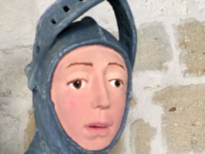 Los restauradores denuncian una mala intervención en una escultura de madera del siglo XVI