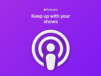 Logo de Apple Podcasts en su versión web